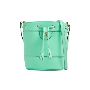 GUCCI Ophidia Leather Bucket Bags Crossbody Bag, Shoulder Bag Women's Mint Green