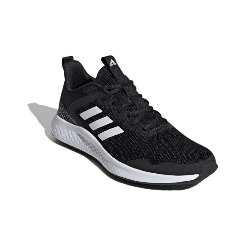 Adidas Fluidstreet Running Shoes 'Black White'-2