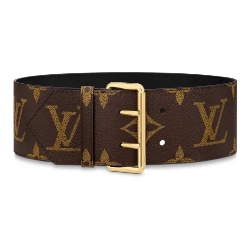 LOUIS VUITTON Oversized Buckle 90mm Belt 