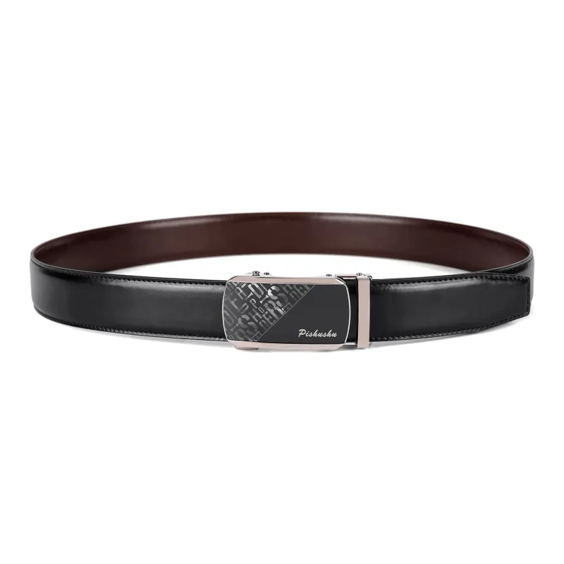 PISHUSHU Leather Belts Men-4