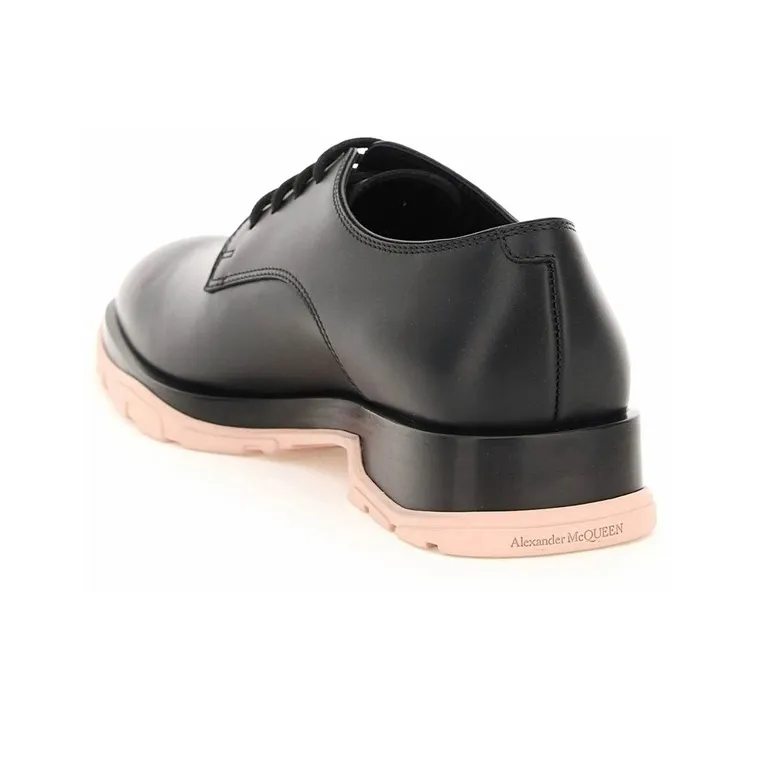 Alexander McQueen Slim Tread Derby Men's Casual Shoes Men's Black-1