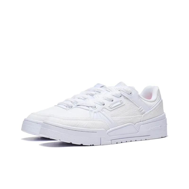 LiNing Journey 1.5 Anti Slip Wear Resistant Low Top Skateboard Shoes Women's White-2