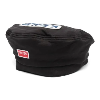 KENZO Logo-patch Cotton Beret