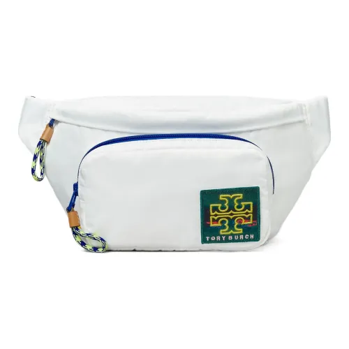 TORY BURCH Polyester Crossbody Bags Fanny Pack Small Size Women's White