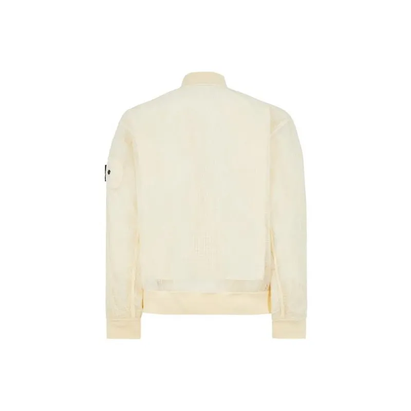 STONE ISLAND Zipped Bomber Jacket-1