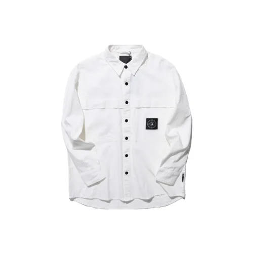 ABLE JEANS Shirts Unisex Ivory White