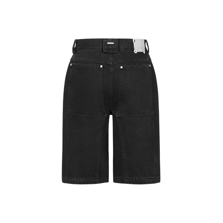 C2H4 R007 'Genesis' Denim Shorts Men Black-1