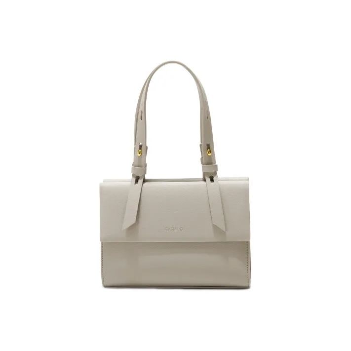 GXFMOD Cow Leather Baguette Shoulder Bag, Crossbody Bag Medium Size Women's Mint Green Pink Silent White-6
