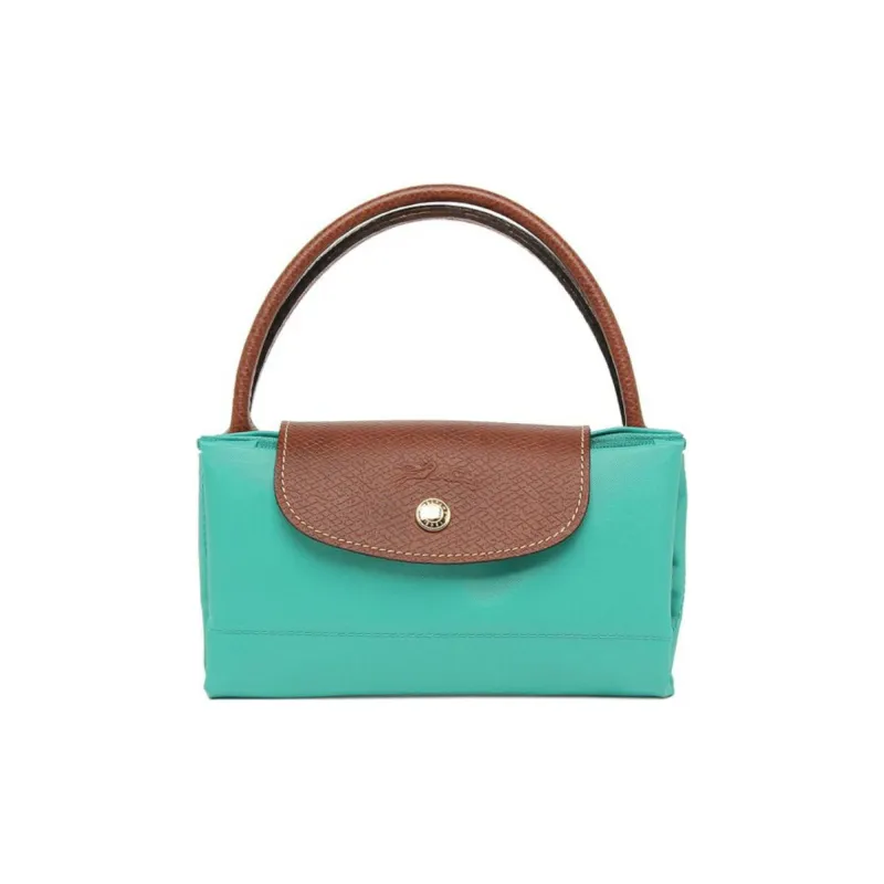 LONGCHAMP Le Pliage Canvas Canvas Bag Dumpling Bag Handbags Small Size Women's Blue-5