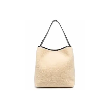 Stella McCartney Large Faux-shearling Tote Bag