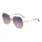H8925N12 Purple/Orange/Light Green Tricolor+Light Rose Gold Frame
