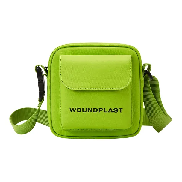 WPT PU Nylon Fabric Small Square Bag Crossbody Bags Small Size Unisex Black/Khaki/White-22