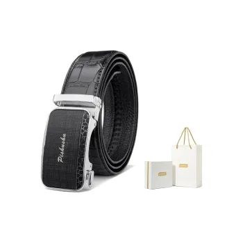 PISHUSHU Leather Belts Men