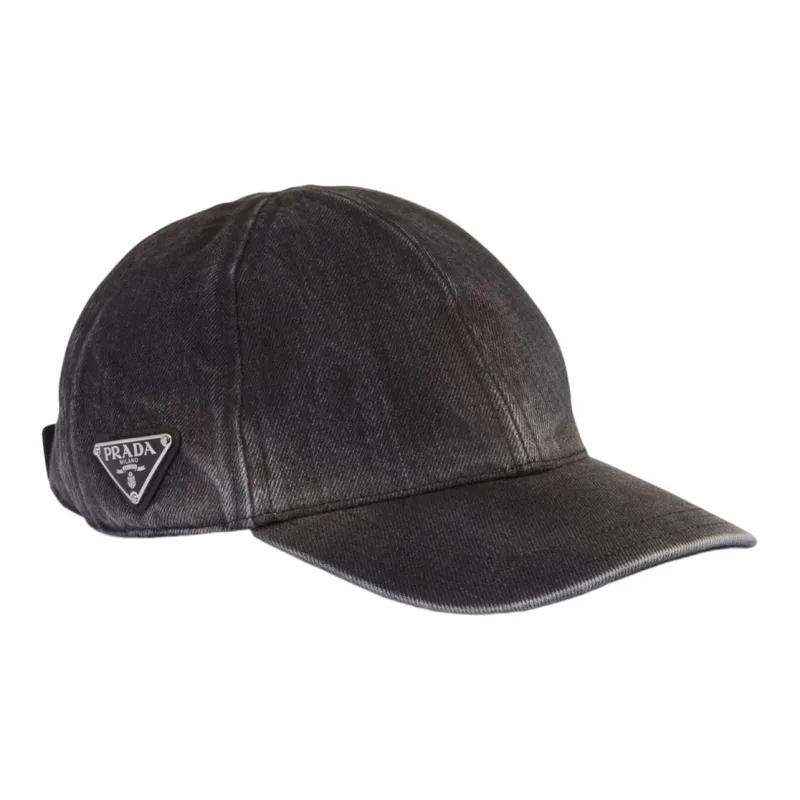 PRADA Logo patch Baseball Cap-0