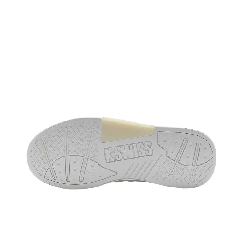 KSWISS Kraft Slip Resistant Shock Absorbers Low Top Skateboard Shoes Women's White-5