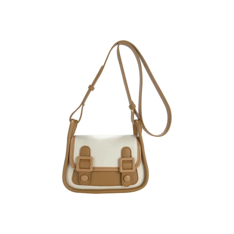 JANE KLAIN PU Shoulder Bag, Crossbody Bag Small Size Women's Pink/Black/Khaki-19