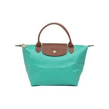 LONGCHAMP Le Pliage Canvas Canvas Bag Dumpling Bag Handbags Small Size Women's Blue