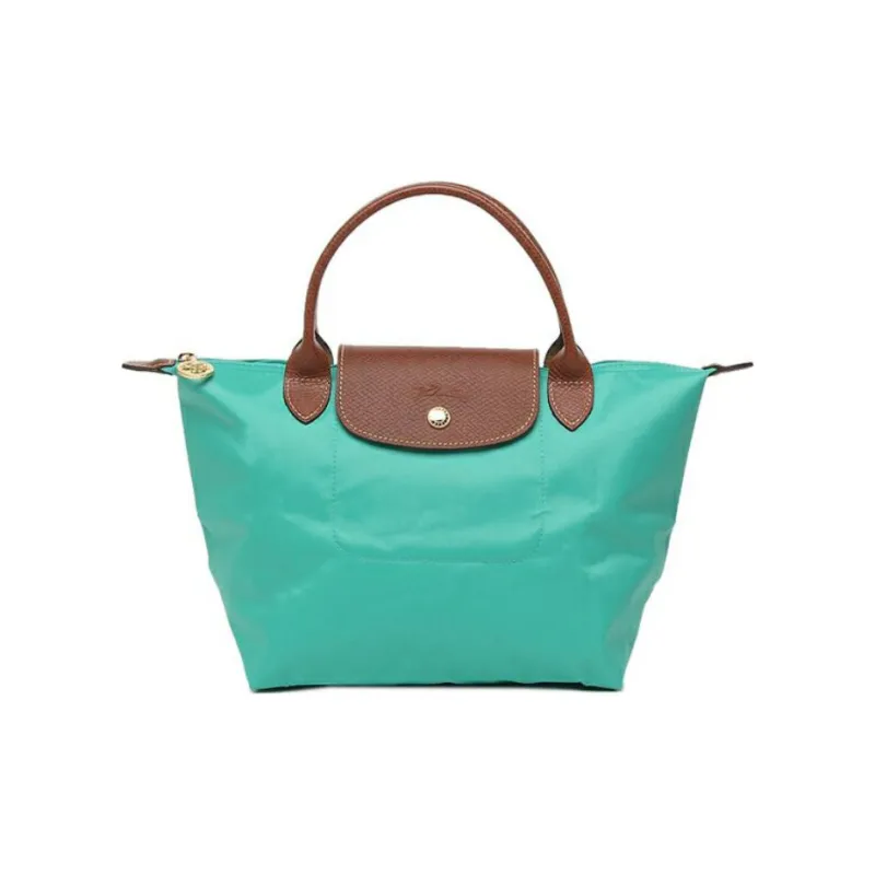 LONGCHAMP Le Pliage Canvas Canvas Bag Dumpling Bag Handbags Small Size Women's Blue-0