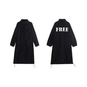 Same Language Bath Robes Women's Obsidian Black