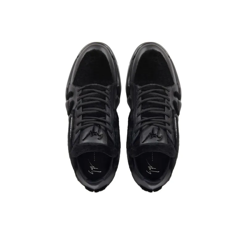 Giuseppe Zanotti/GZ Talon Gail Winter Low-Top Casual Shoes Men's Black-4