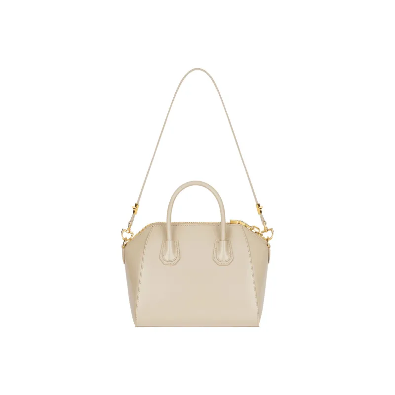 GIVENCHY Antigona Calfskin Shoulder Bag Crossbody Bag Handbag Small Size Women's Natural Beige-1