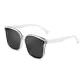 H2206H03 Solid White+All Gray Color