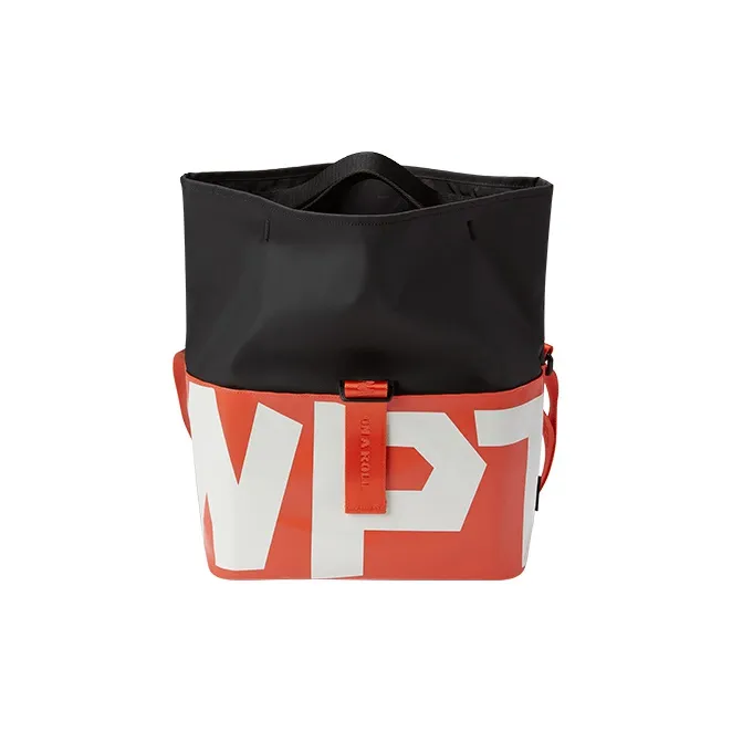 WPT PVC Messenger Bag Commute Shoulder Bag Crossbody Bag Large Size Unisex Black-17