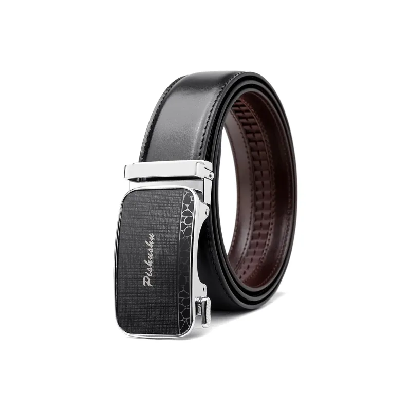 PISHUSHU Leather Belts Men-4