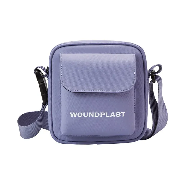 WPT PU Nylon Fabric Small Square Bag Crossbody Bags Small Size Unisex Black/Khaki/White-32