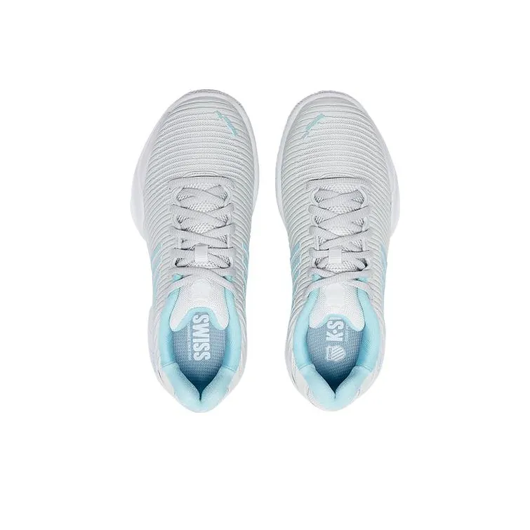 KSWISS Shock Absorbers With Slip Resistant Features Low Top Tennis Shoes Women's Gray Blue-3