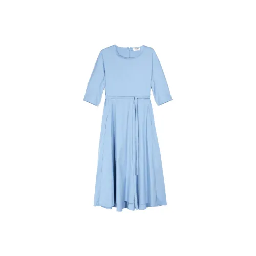 'S MAX MARA Short-Sleeved Dresses Women's Blue