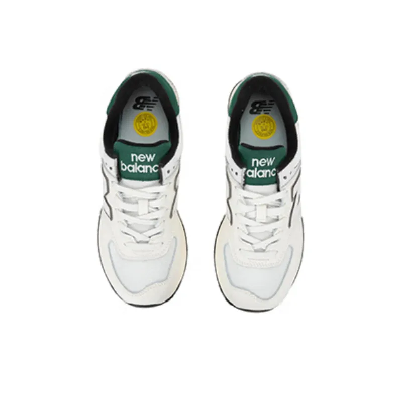 New Balance 574 White Green-3