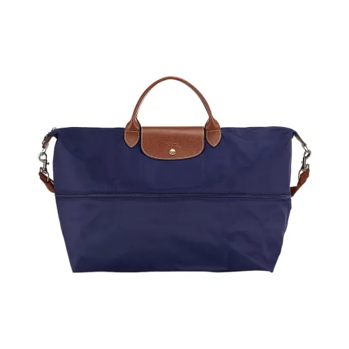 LONGCHAMP Le Pliage Fabric Handbag Women's Navy