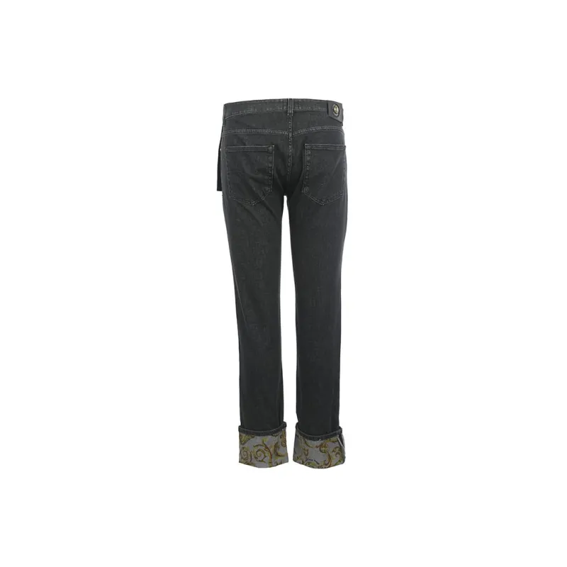 VERSACE JEANS COUTURE Jeans Men Black-1