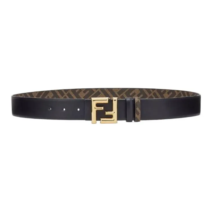 FENDI Ff Motif Reversible Buckle Belt-1
