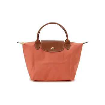 LONGCHAMP Le Pliage Canvas Bag, Dumpling Bag, Handbag Trumpets Women's Red