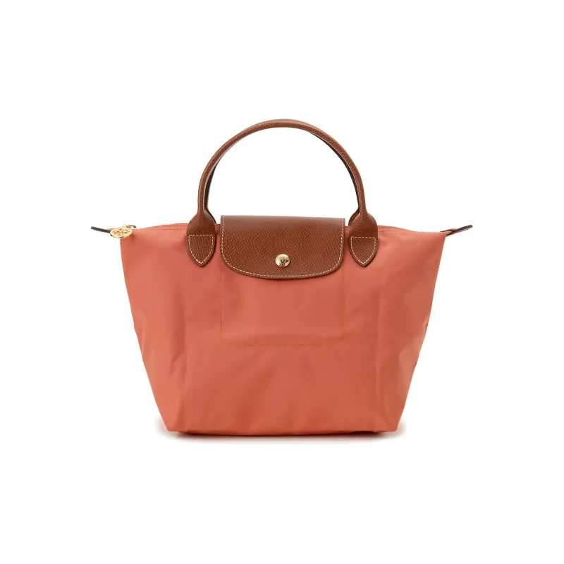 LONGCHAMP Le Pliage Canvas Bag, Dumpling Bag, Handbag Trumpets Women's Red-0