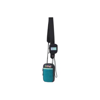 PUMA SPONGEBOB, Collaboration Fabric Shoulder Bag, Crossbody Bag Regular Unisex Black Blue
