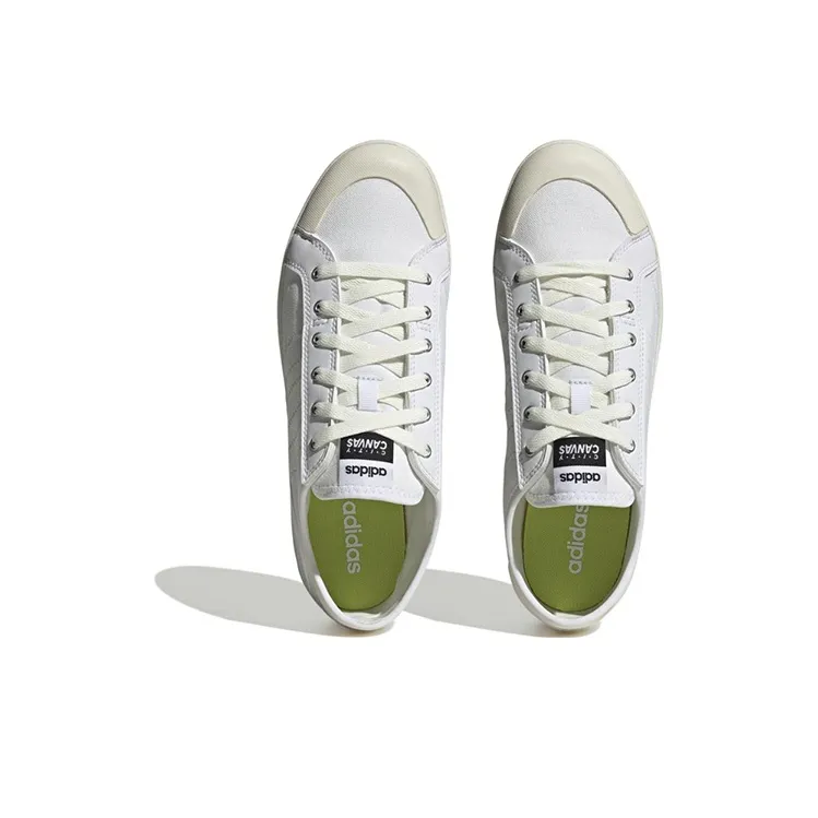 Adidas City Canvas Sneakers 'White'-3