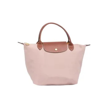 LONGCHAMP Le Pliage Nylon Fabric Dumpling Bag Handbags Small Size Women's Cherry Blossom Pink