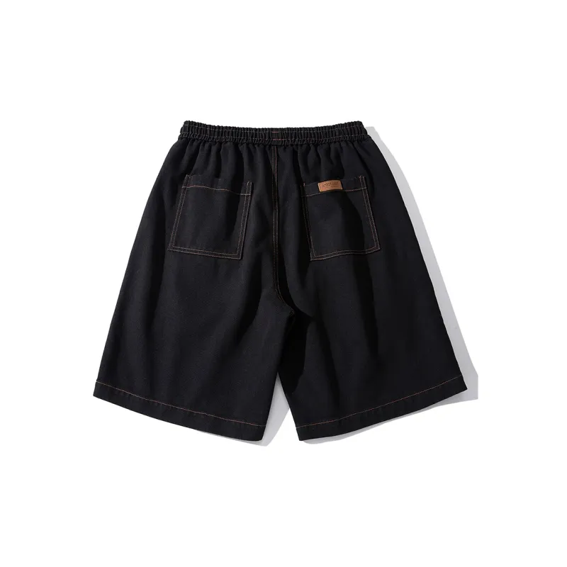 AMBER LIGHT Denim Shorts Unisex-1