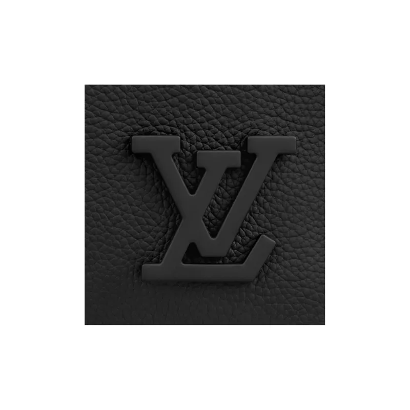 LOUIS VUITTON Aerogram IPad Pouch Black-4