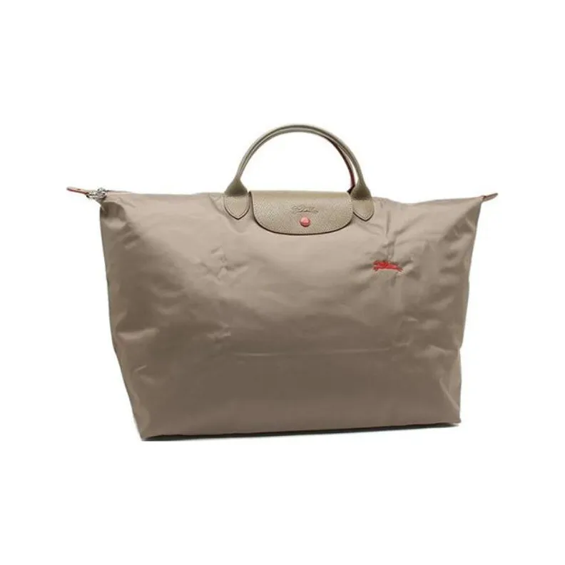 LONGCHAMP Le Pliage Fabric Travel Bag Dumpling Bag Handbag Large Size Unisex Brown-1