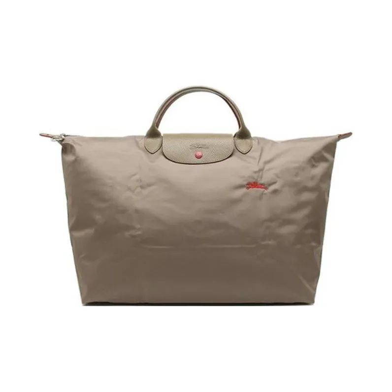 LONGCHAMP Le Pliage Fabric Travel Bag Dumpling Bag Handbag Large Size Unisex Brown-0