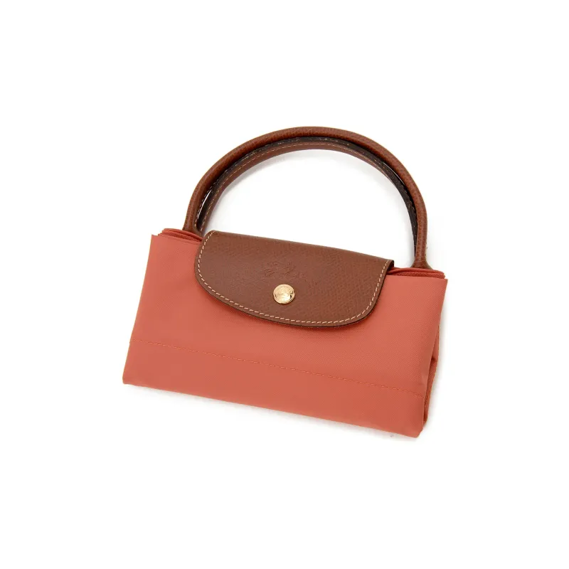 LONGCHAMP Le Pliage Canvas Bag, Dumpling Bag, Handbag Trumpets Women's Red-3