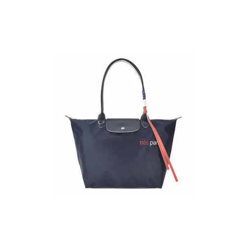 LONGCHAMP Le Pliage Paris Shoulder Bags Navy
