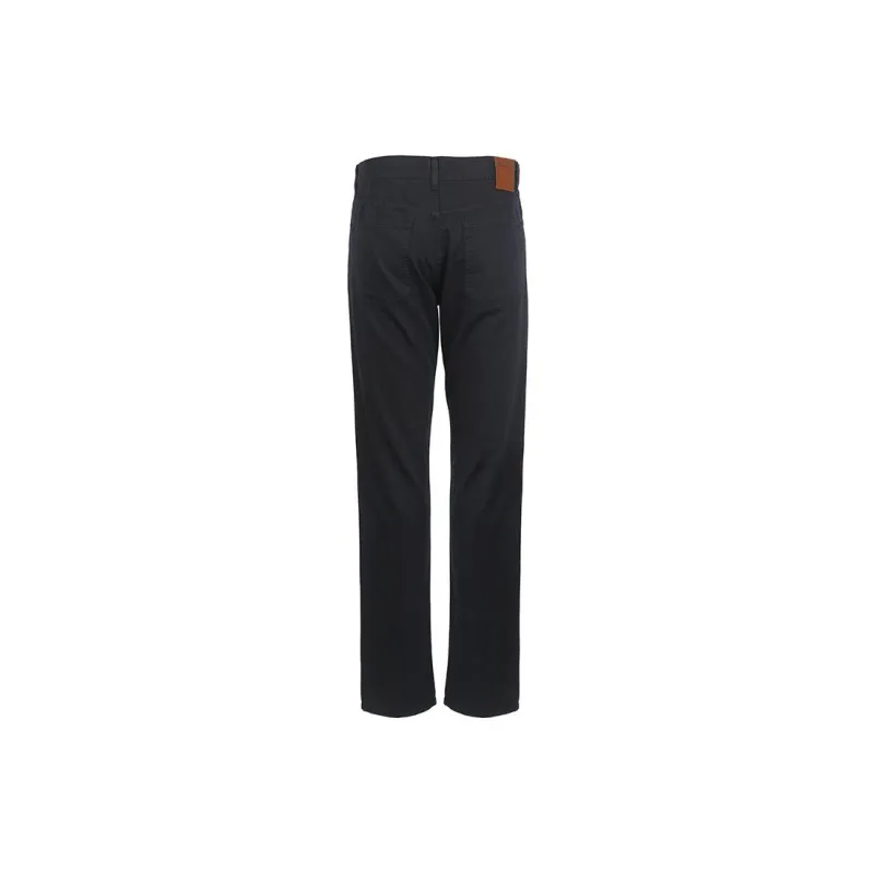 Zzegna Casual Pants Men Dark Blue-1