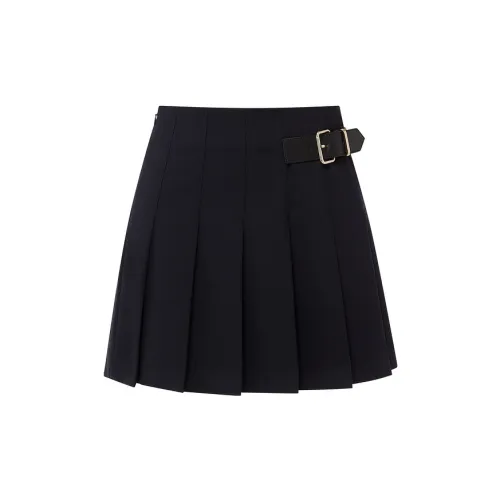 D'zzit Casual Short Skirts Women's Dark Blue