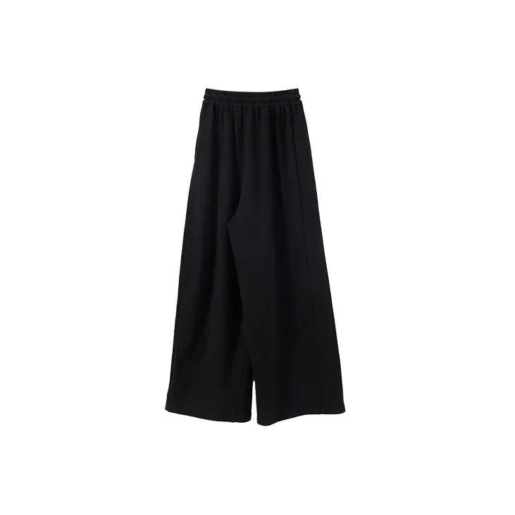 YUMOMO STAR Casual Pants Women's Simple Black-1