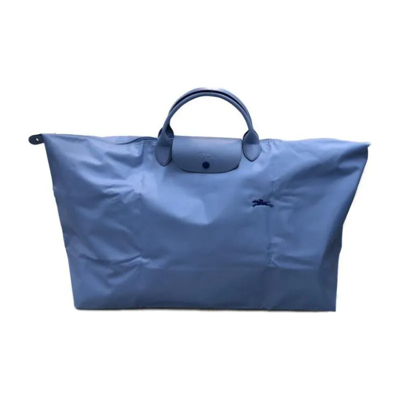 LONGCHAMP Le Pliage Club Fabric Handbag Dumpling Bag Travel Bag Unisex Gale Blue-0